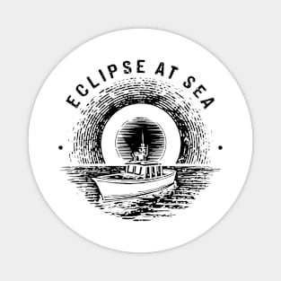 eclipse at sea Magnet